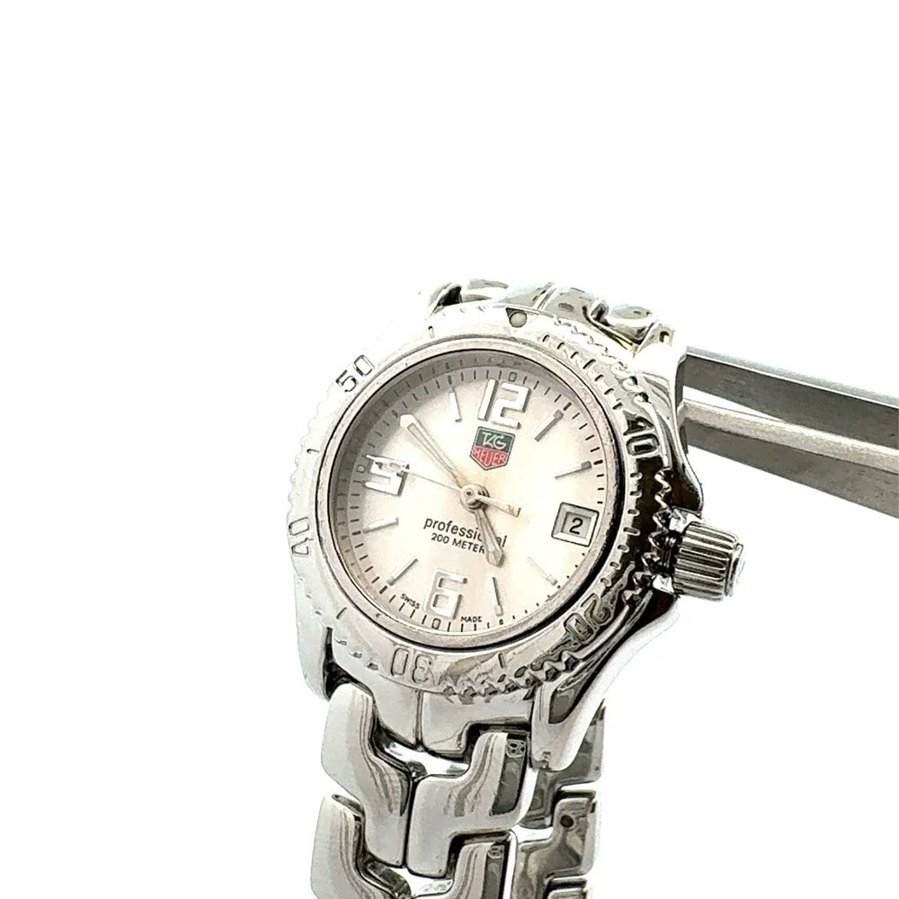 Tag Heuer Professional 200m WT1416 Stainless Steel Silver Dial Date Ladies Watch